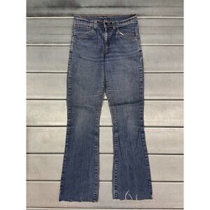 Vintage‎ Levis 525 Jeans Womens 28X31 Blue Medium Wash Flare Bootcut
